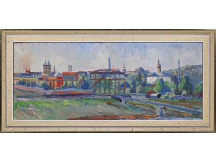 66733 josef tofel pohled na ostravu 1