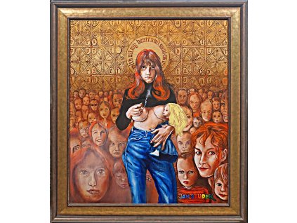 59249 ikona marketka jan saudek 1