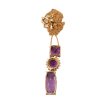 63074 zlaty nahrdelnik s ametysty a diamanty 3