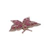 63128 stribrny motyl s rubiny 2