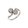 Platinový prsten s diamanty 0,98 ct - certifikováno