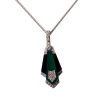 61586 zlaty privesek s diamanty a achatem 1