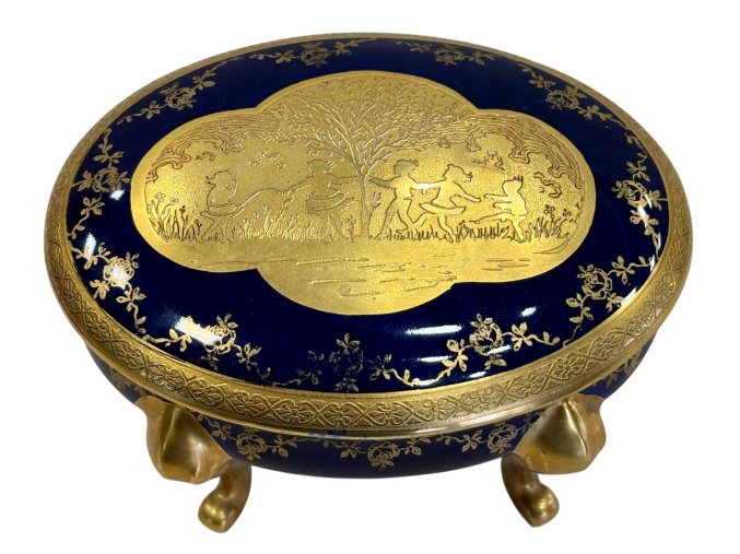 Porcelánová dóza - Karlsbad