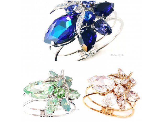 Swarovski crystals náramok luxus