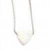 Strieborný náhrdelník s opálom