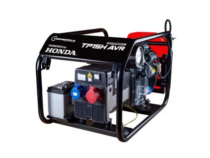 Elektrocentrála TP 15 HP AVR s podvozkem - Honda