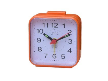 11673 4 levny budik s rucickamy jvd oranzovy