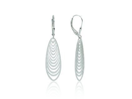 strieborne visiace nausnice 936