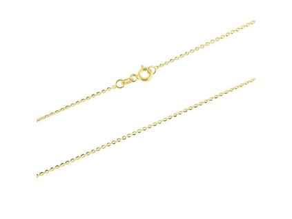 Zlatý řetízek anker brus 1,3 mm