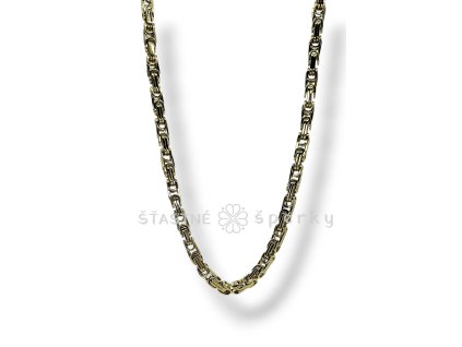 Pozlacený řetízek královský