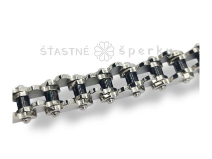 Ocelový masivní náramek