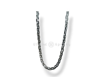 Ocelový pletený náhrdelník