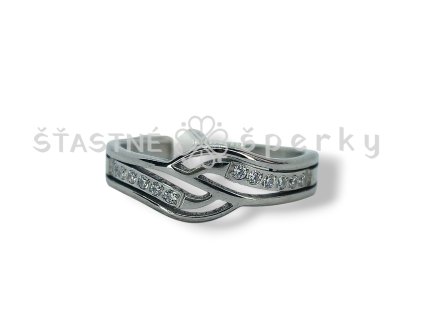 Ocelový prsten Zita