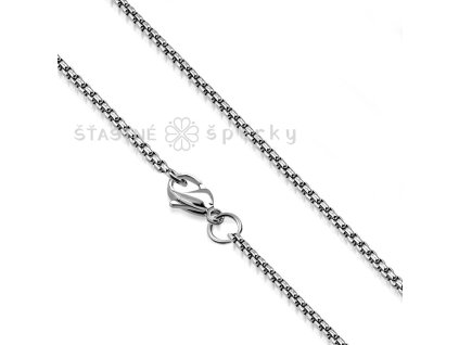 Ocelový řetízek kulatý venezie