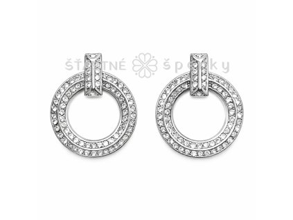 Ocelové náušnice Aurora Gate