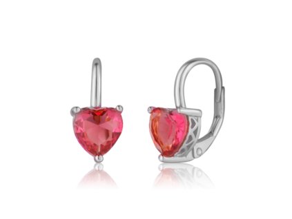 Stříbrné náušnice něžný dotek