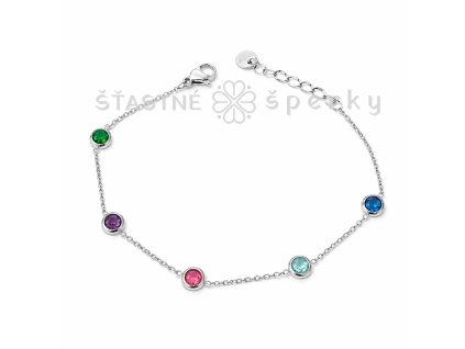 Ocelový náramek barevná harmonie