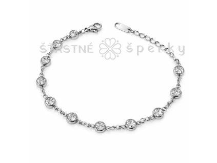 Ocelový náramek hvězdný prach