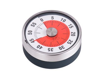 Mechanická kovová minutka JVD černá