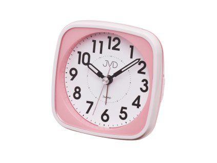 Budík JVD růžový