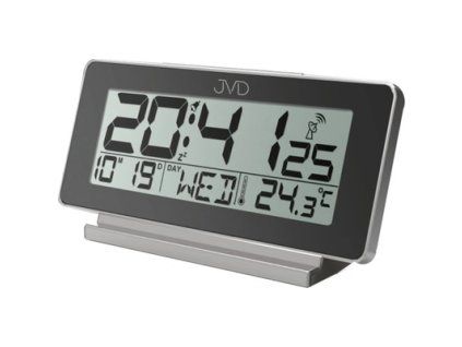 Rádiem řízený budík černý