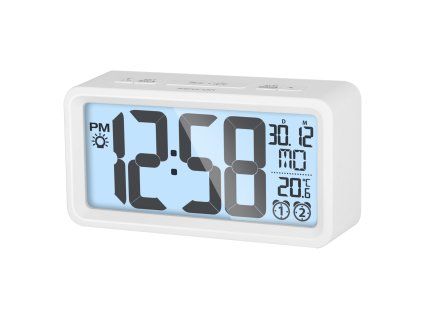 Digitální hodiny s budíkem a teplotou