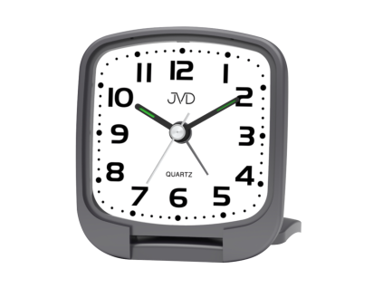 Kapesní budík JVD šedý