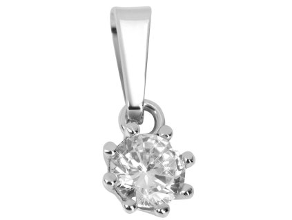 brilio silver stribrny privesek s krystalem