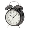 Kovový zvonkový budík antracit