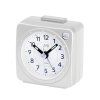 Analogový budík JVD quartz bílý