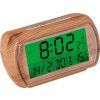 Rádiem řízený budík imitace dřeva