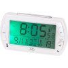 Rádiem řízený budík JVD bílý