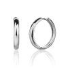 Stříbrné náušnice kruhy