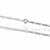 Stříbrný řetízek Figaro 2 mm