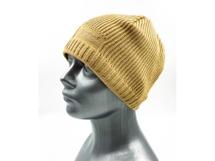 Pánská čepice béžová DAN (Barva Béžová)