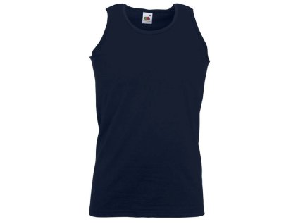 Pánské tílko Fruit of the Loom tmavě modré (Velikost L)