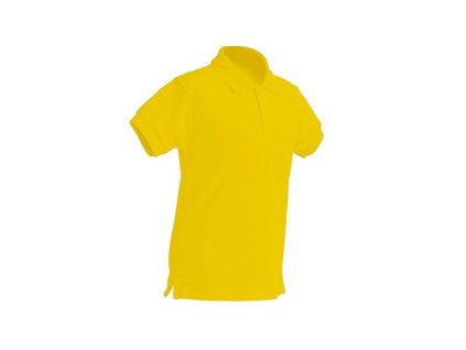 Dětská polokošile JHK žlutá (Velikost 12/14 let)