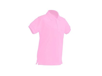 Dětská polokošile JHK růžová (Velikost 12/14 let)