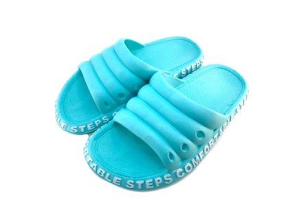 Dámské pantofle GEZER Comfort Steps - tyrkysová