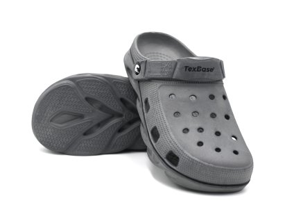 Pánské šedé clogsy TexBase