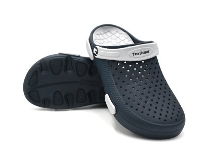 Pánské modrá-šedá clogsy TexBase