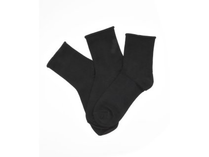 Dámské zdravotní ponožky 3-pack černá