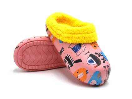 Dívčí zateplené phylony s potiskem TXT 02A