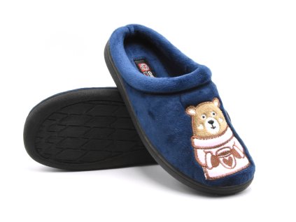 Dámské papuče GEZER MÉĎA - modrá