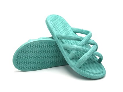 Dámské letní pantofle GEZER - mátová