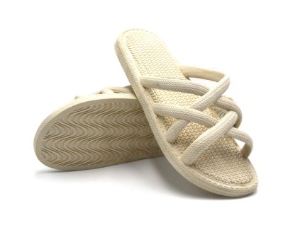Dámské letní pantofle GEZER - béžová
