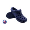 Pánské zateplené clogsy F 001 M FLAMEshoes modré