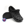 Dámské zateplené clogsy FLAMEshoes černé 1