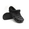 Dámské zateplené clogsy FLAMEshoes A-002-M černé