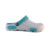 Dámské bílo-tyrkysové clogsy TexBase 3